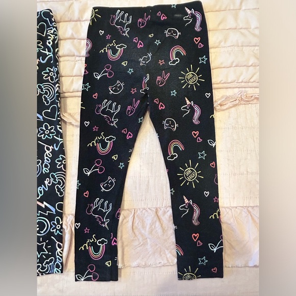 Set of Two Girls Patterned Leggings - Picture 3 of 15